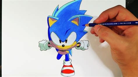 dibujar a sonic